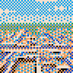 발견물 23번 모헨조다로 그림