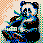 발견물 36번 팬더 그림