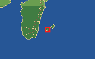 발견물 19번 도도 위치 지도 (지도 칸 1204, 784)