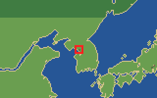 발견물 30번 동충하초 위치 지도 (지도 칸 1656, 368)