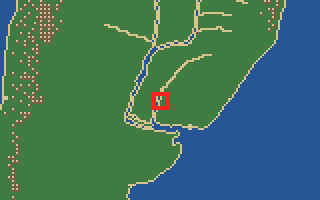 발견물 54번 큰부리새 위치 지도 (지도 칸 502, 894)