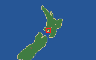 항구 115번 완가누이 위치 지도 (지도 칸 1930, 900)