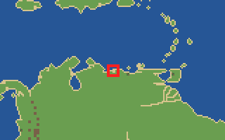 항구 42번 카라카스 위치 지도 (지도 칸 464, 588)