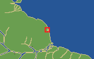 항구 56번 카옌 위치 지도 (지도 칸 556, 642)
