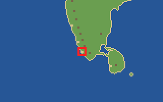 항구 82번 코친 위치 지도 (지도 칸 1352, 562)